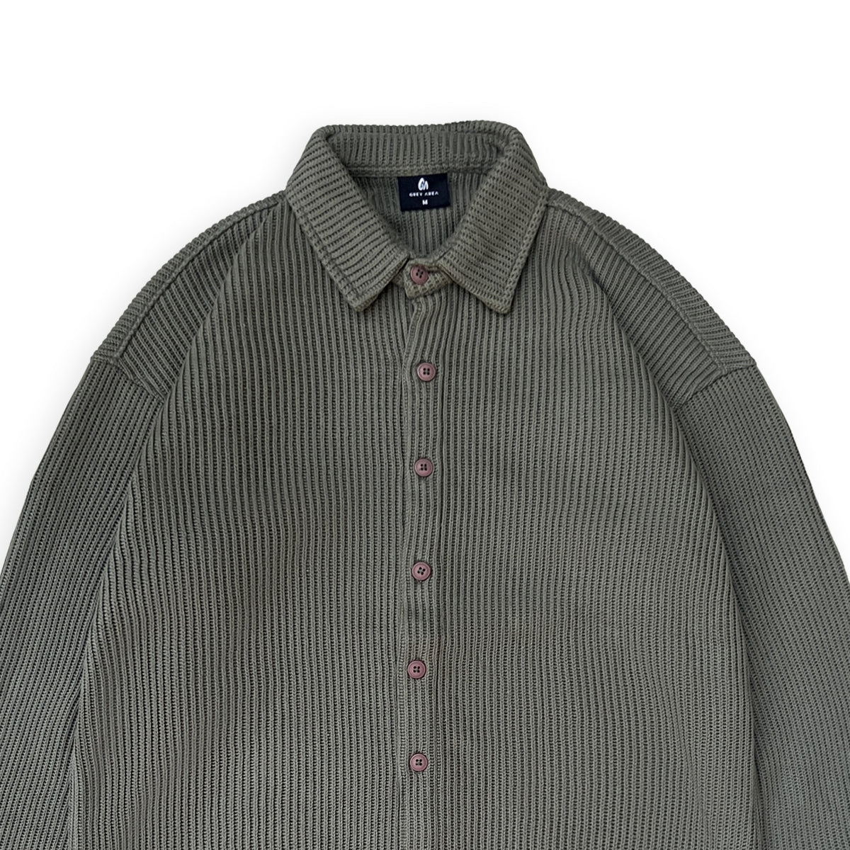 CO-ORD IN SWEATER KNIT FABRIC (OLIVE)