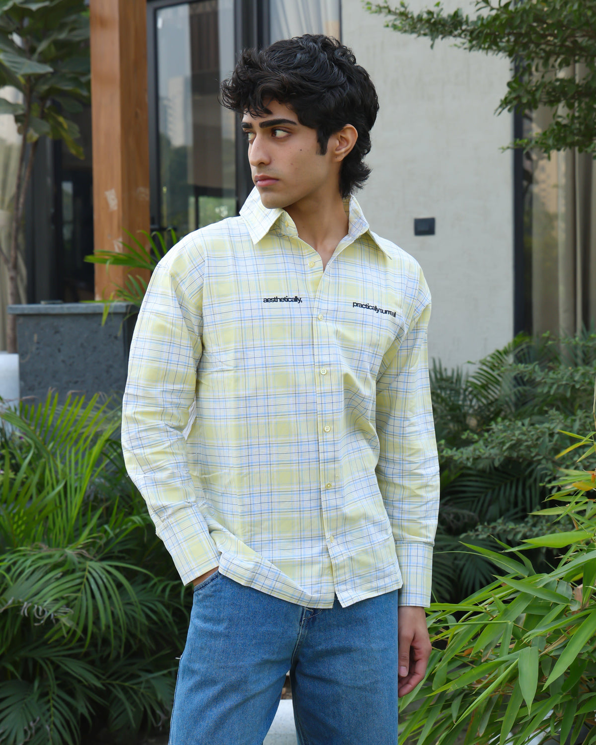 Burnt Toast Box Shirt | Pale Yellow
