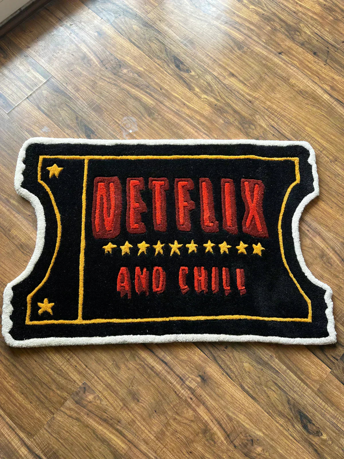 Netflixxx & Chill Custom Rug