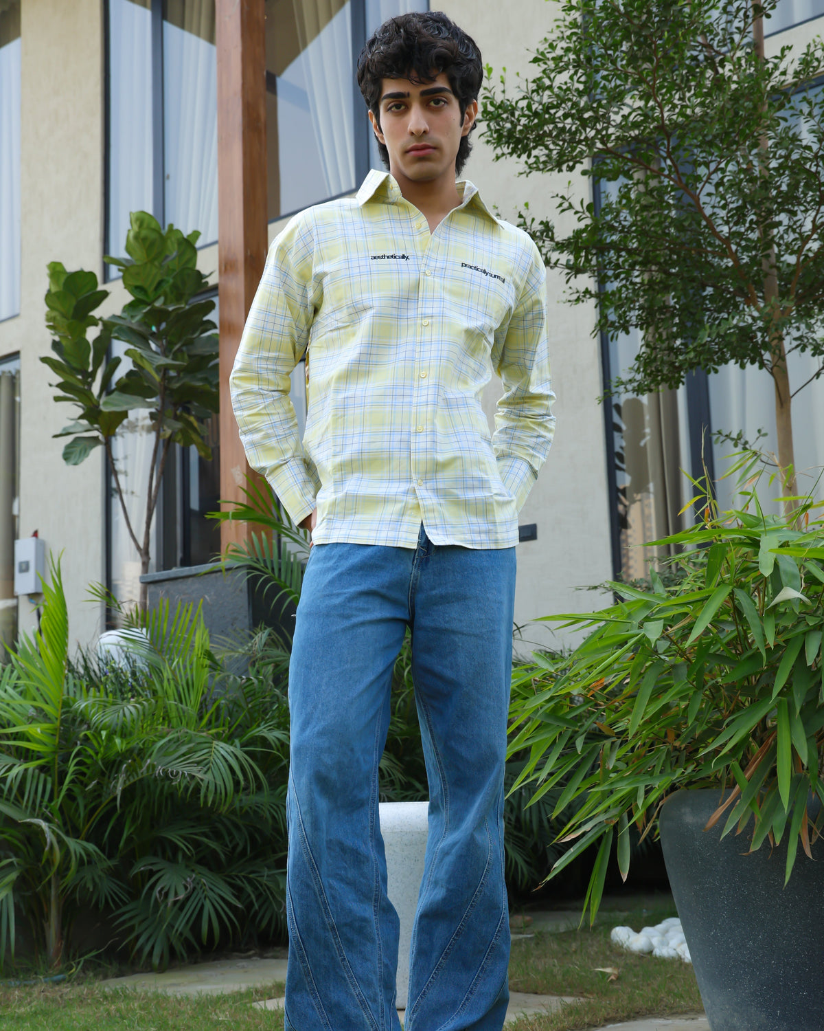 Burnt Toast Box Shirt | Pale Yellow