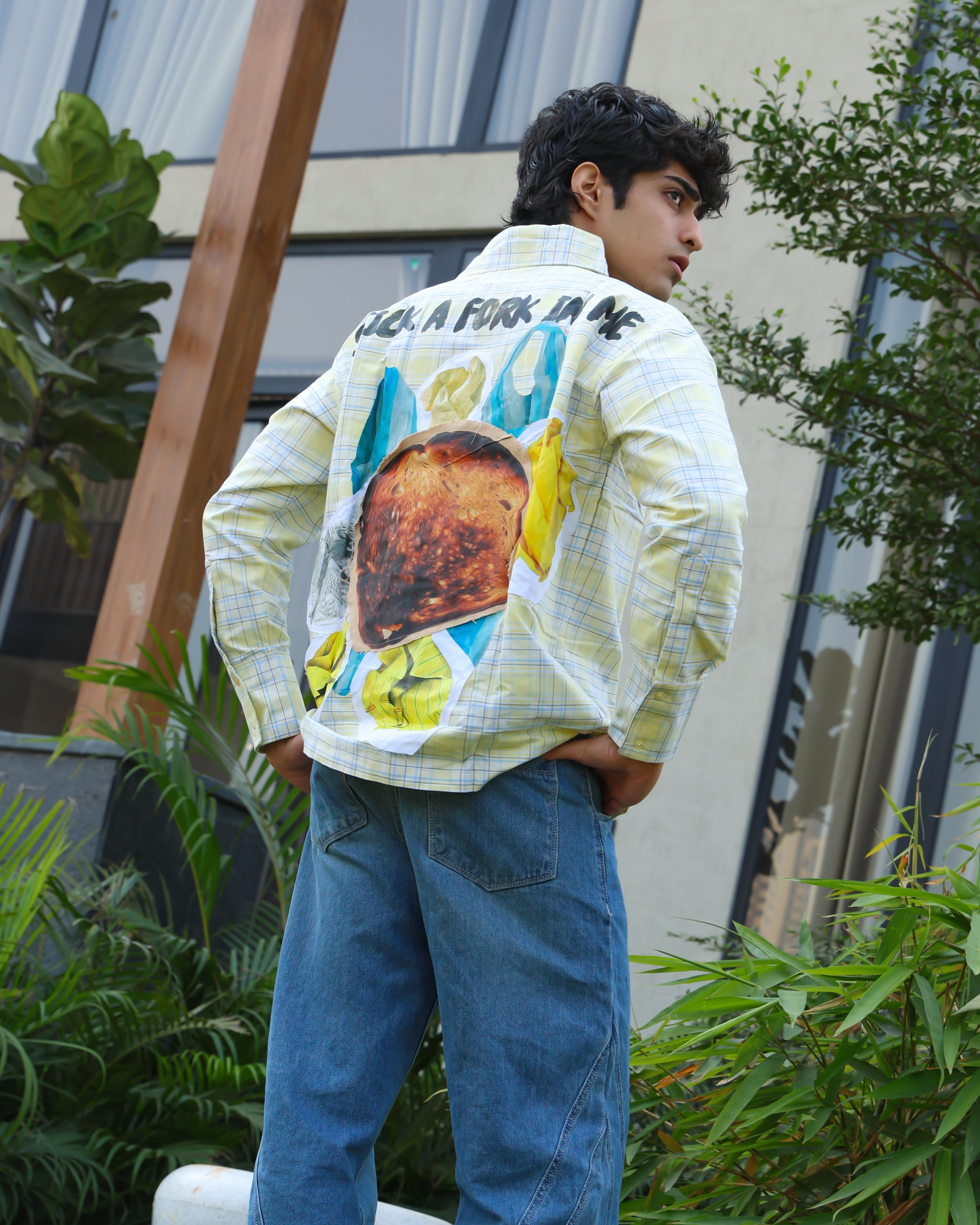 Burnt Toast Box Shirt | Pale Yellow