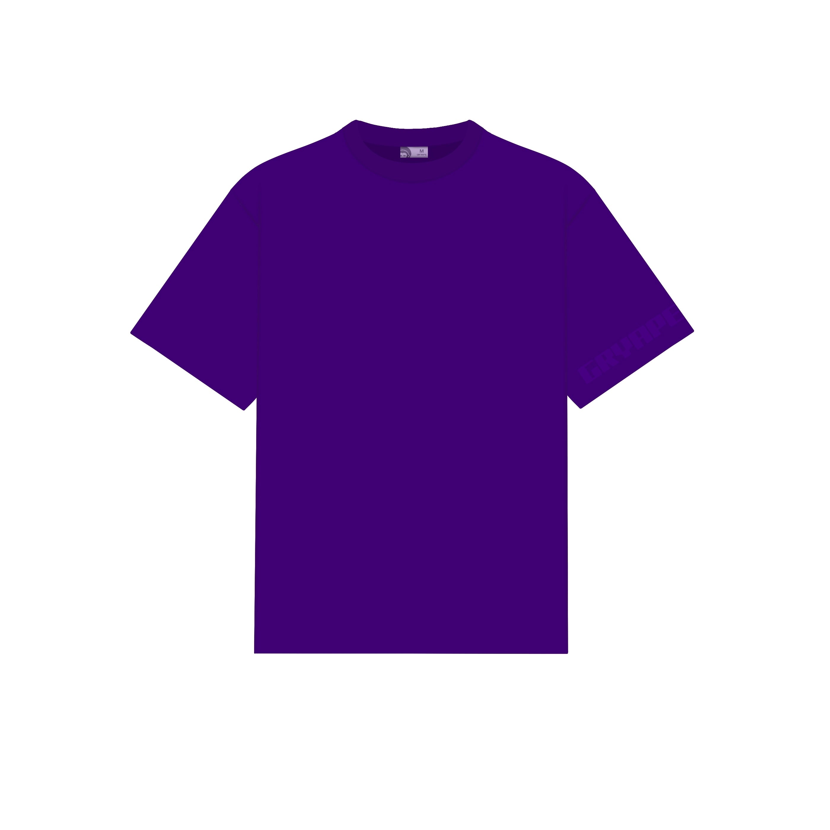 Purple t-shirt on a white background - Crepdog Crew