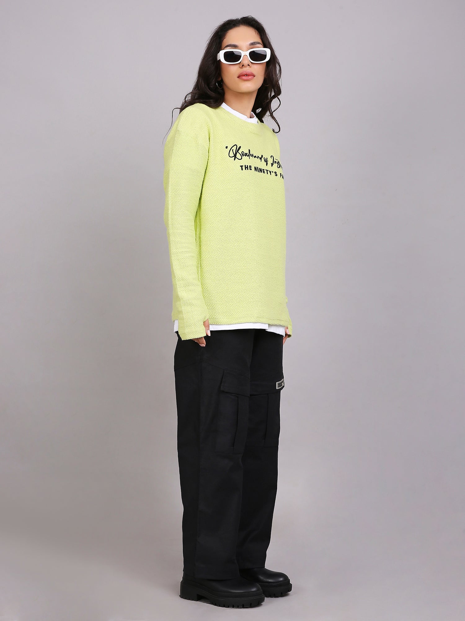 Revival sweatshirt - (Lime)