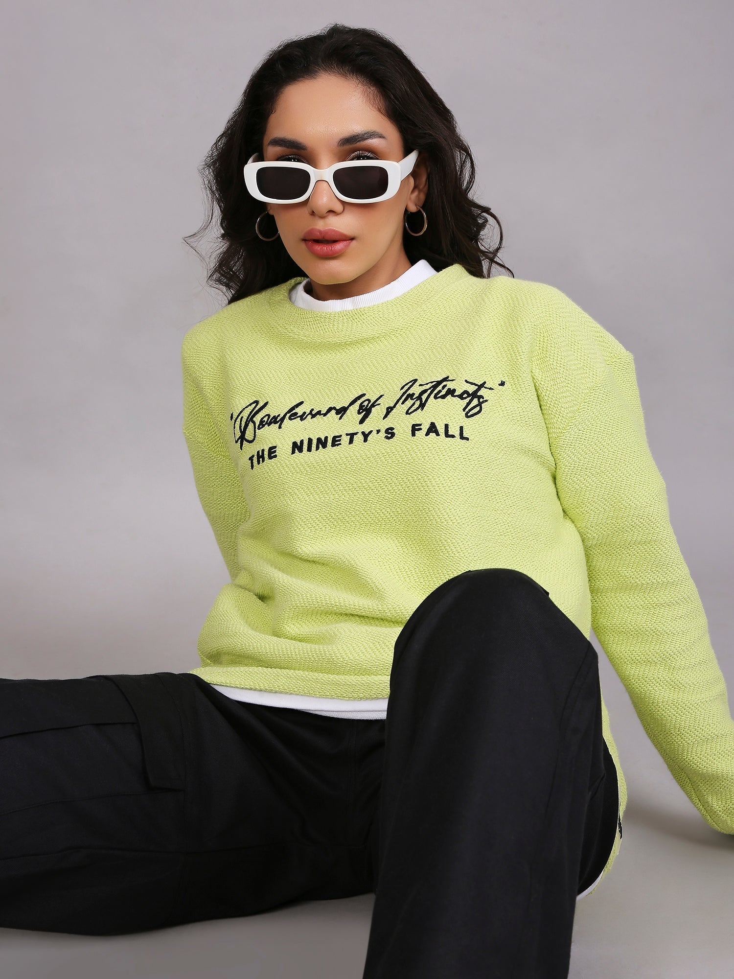 Revival sweatshirt - (Lime)