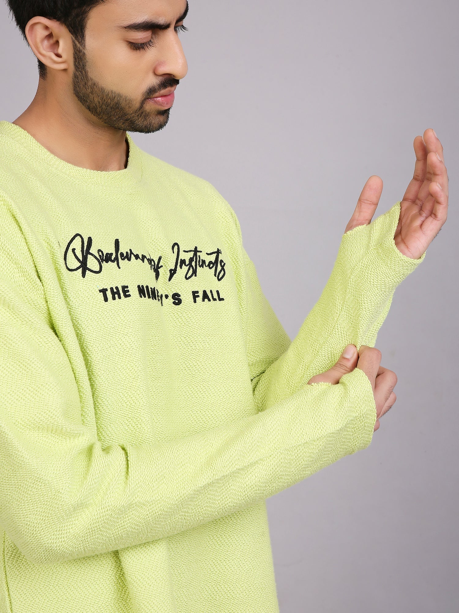 Revival sweatshirt - (Lime)