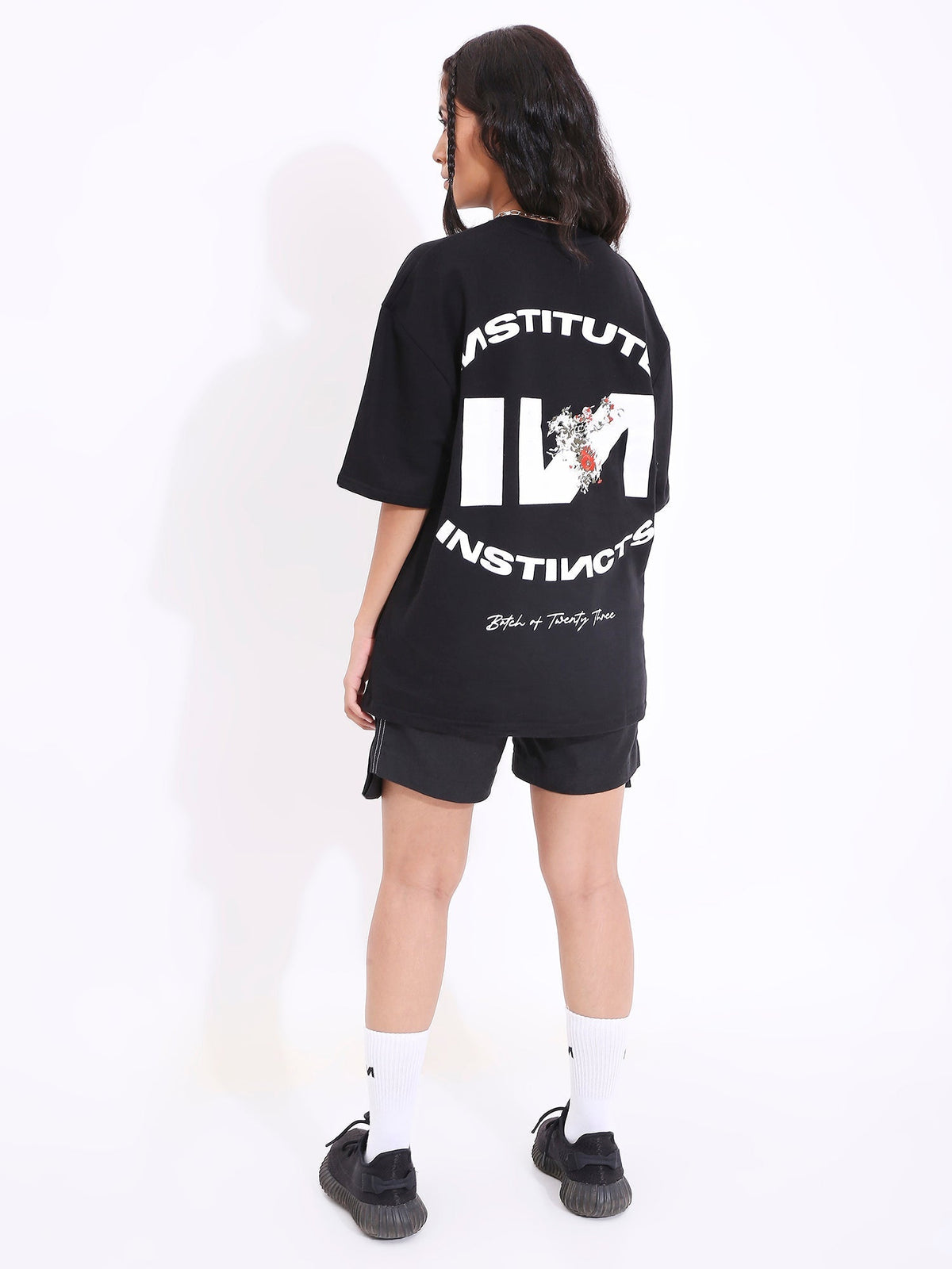 Institute Of Instincts - Oversized T-shirt (Black)