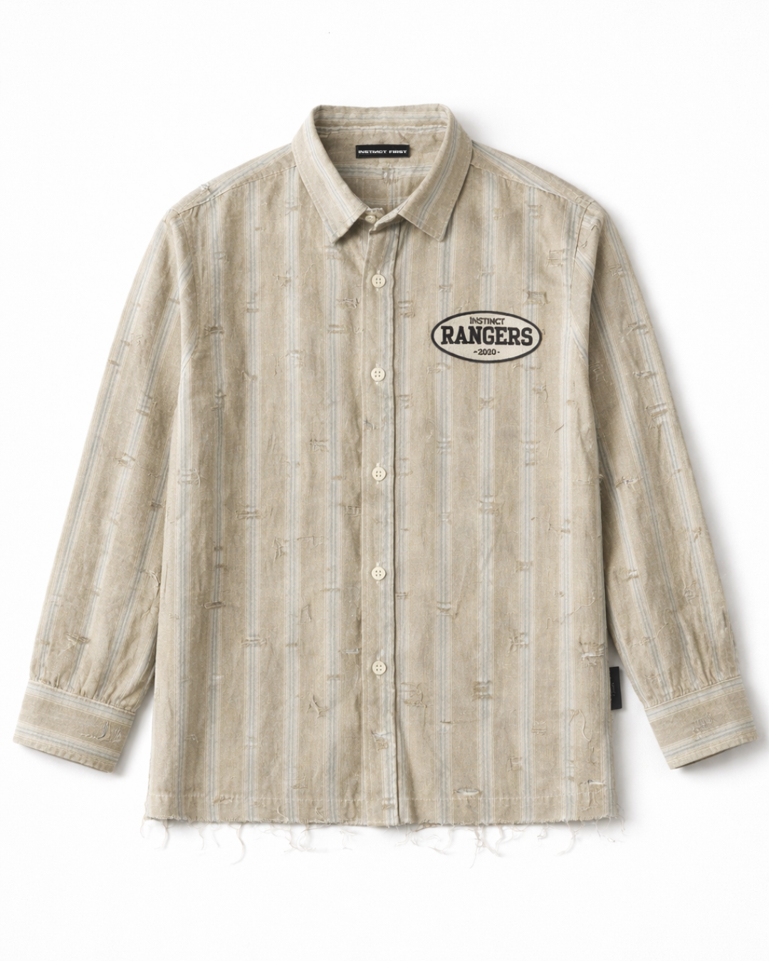 Distressed - Shirt (Mud Brown)