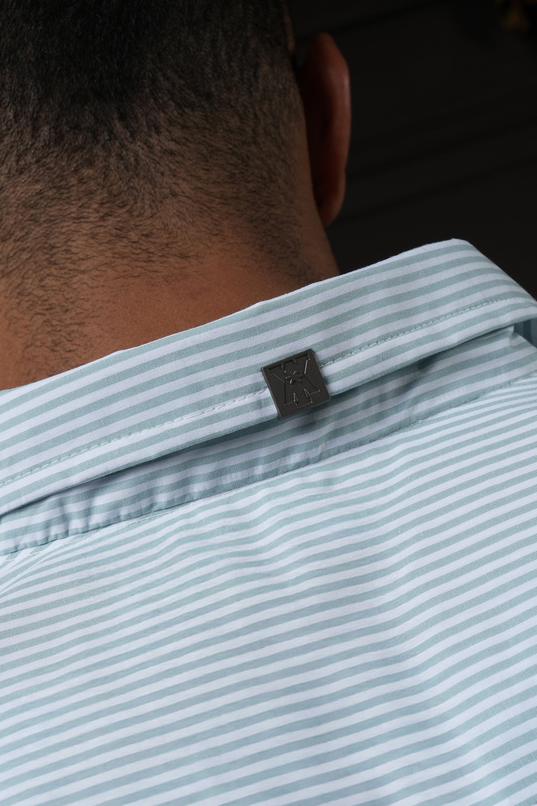 Talk in Line - Pinstripe Shirt