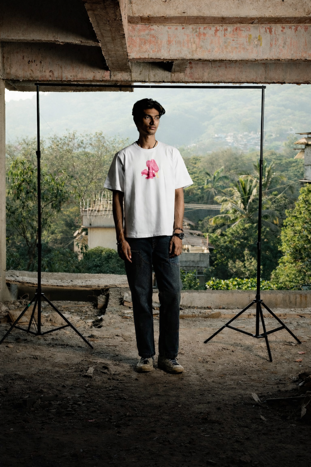 Ice Candy - Relaxed Fit Tshirt (White)