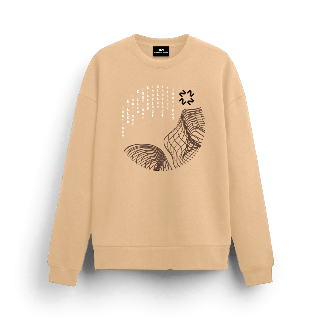Oversized Sweatshirts (Iced Coffee)