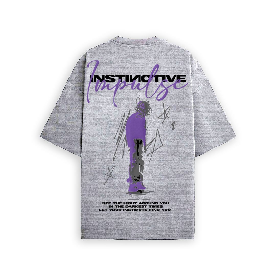 Impulse Oversized T-Shirt (Grey)