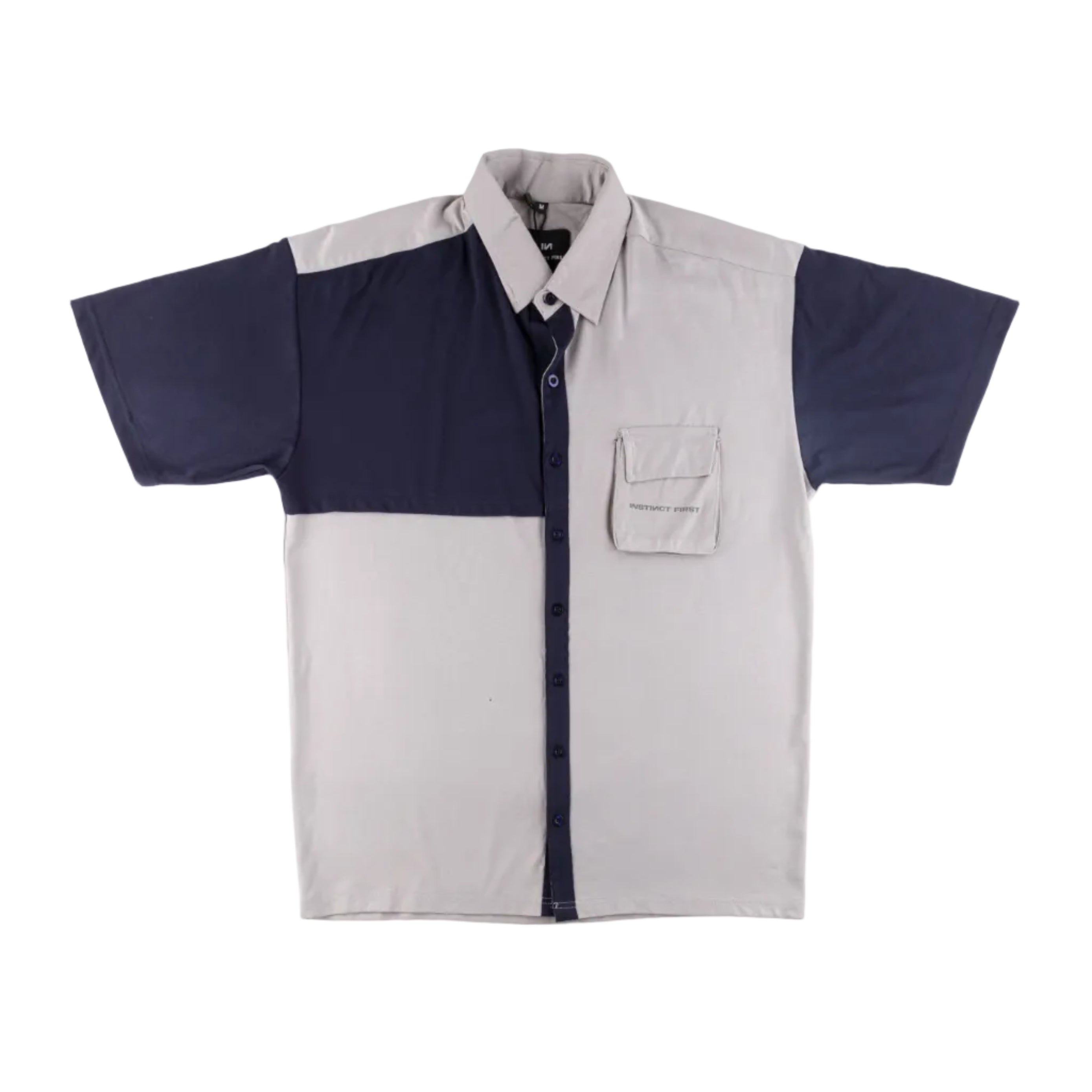 Tencil Shirt - Grey Blue