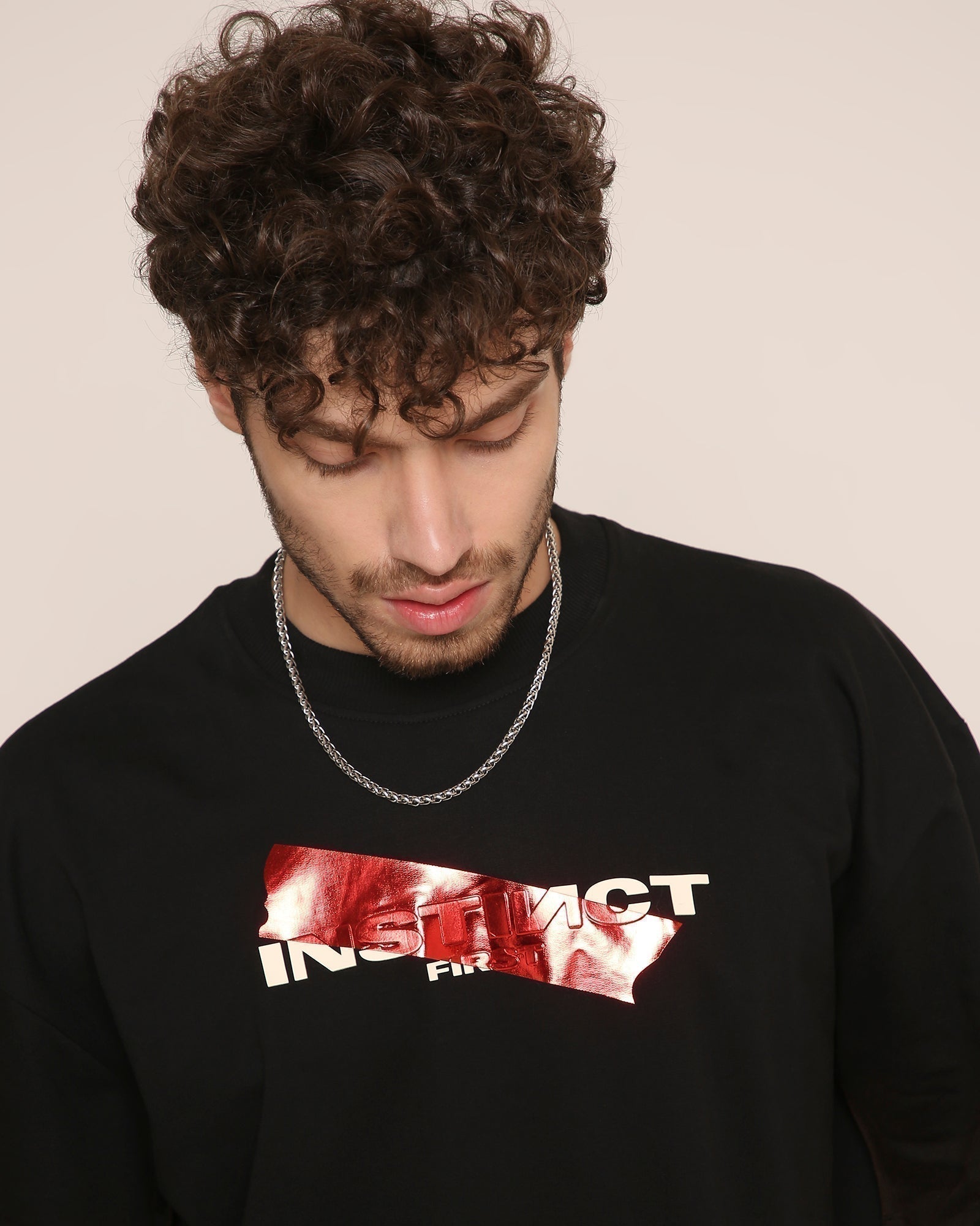 Mark of Instinct - Oversized T-Shirt (Black)