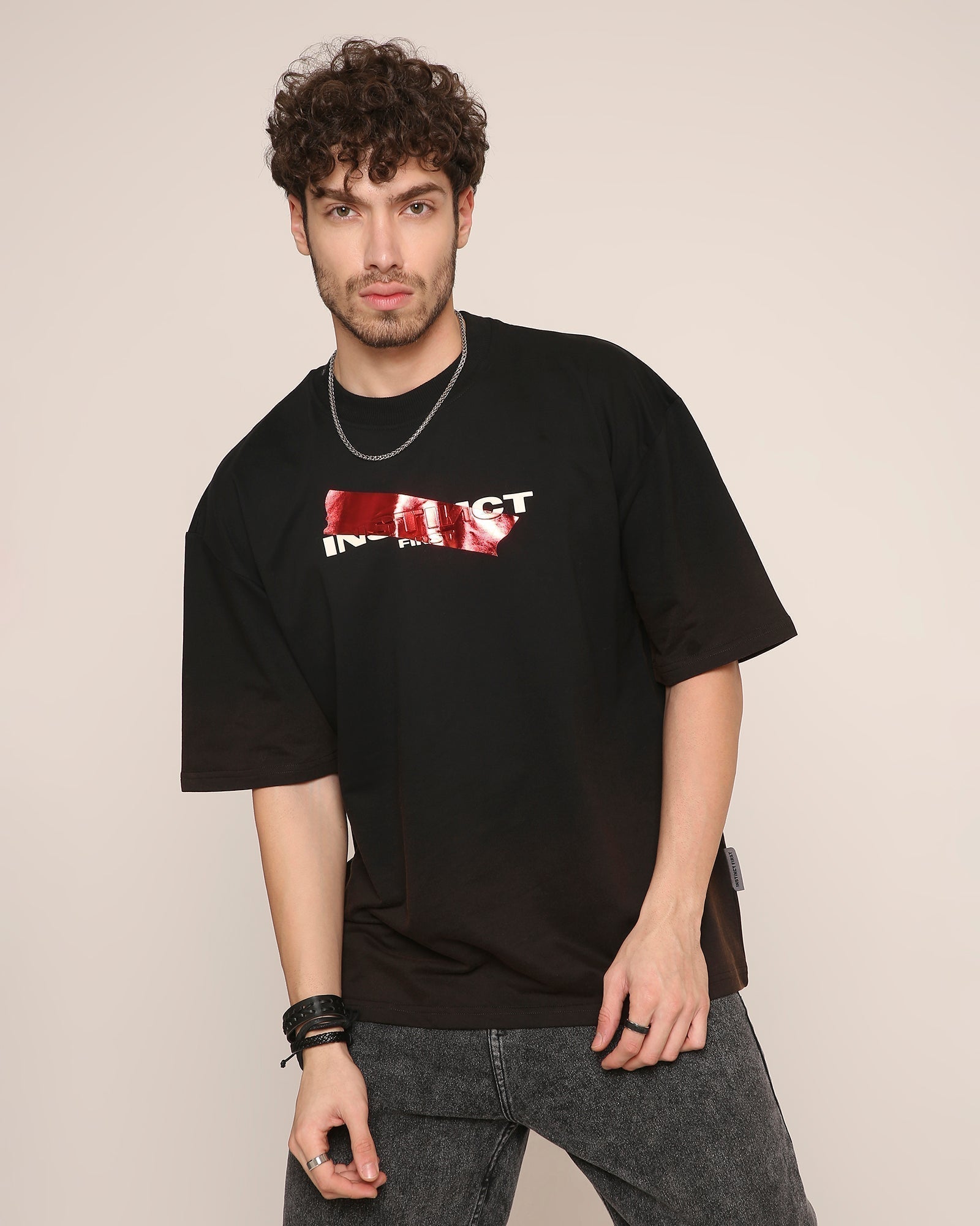 Mark of Instinct - Oversized T-Shirt (Black)