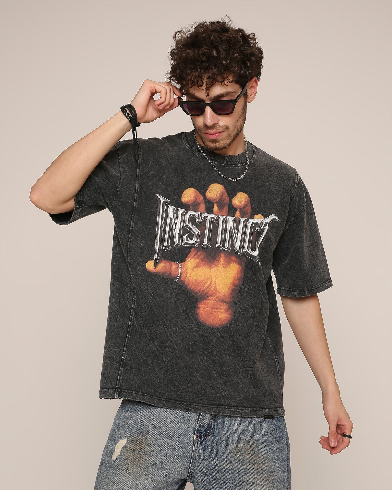 Primal Energy - Oversized Tshirt (Grey)