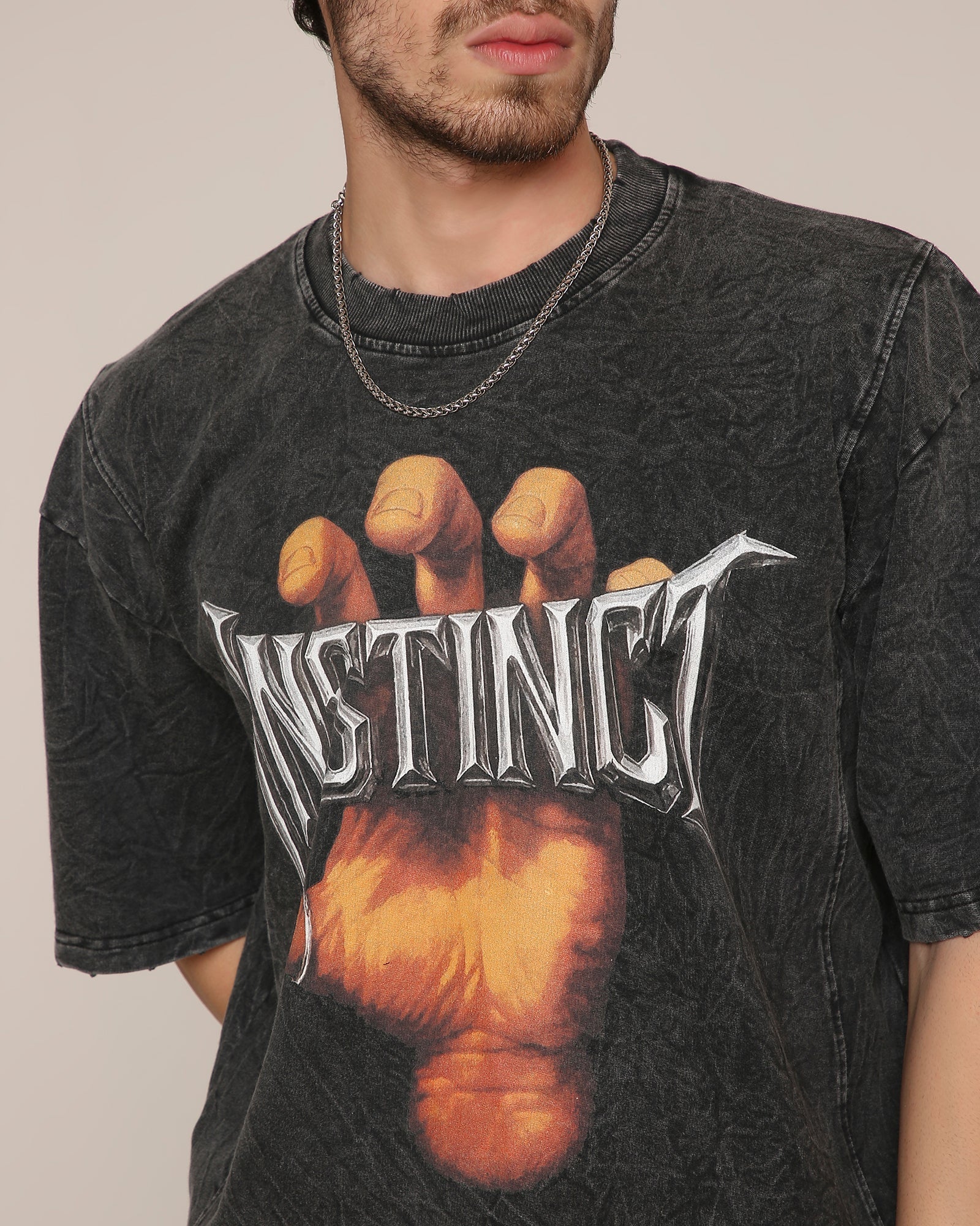 Primal Energy - Oversized Tshirt (Grey)