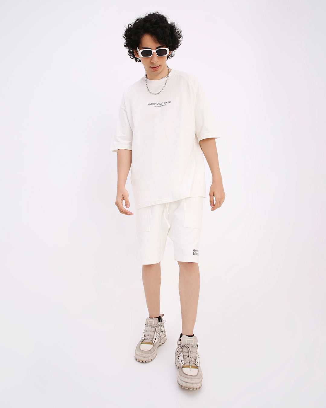 Extreme Intuitions Shorts - (Off White)