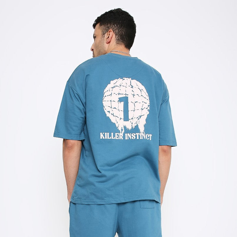 Oversized T-shirt (Midnight Blue)