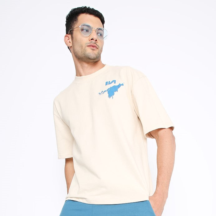 Oversized T-shirt (Tapioca)