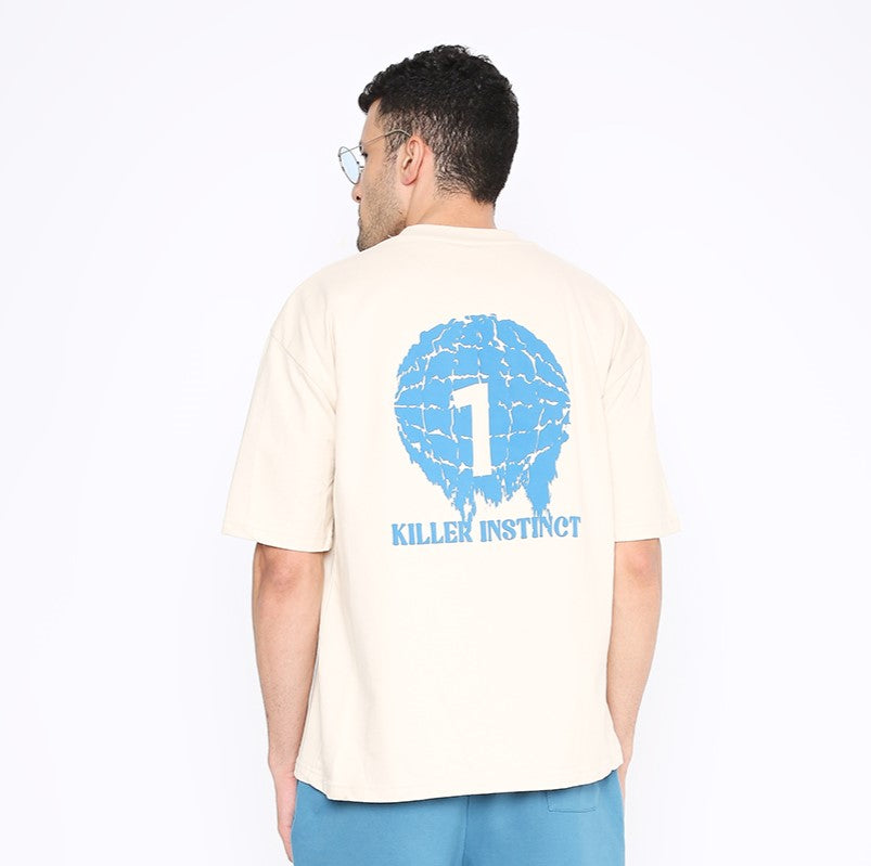 Oversized T-shirt (Tapioca)