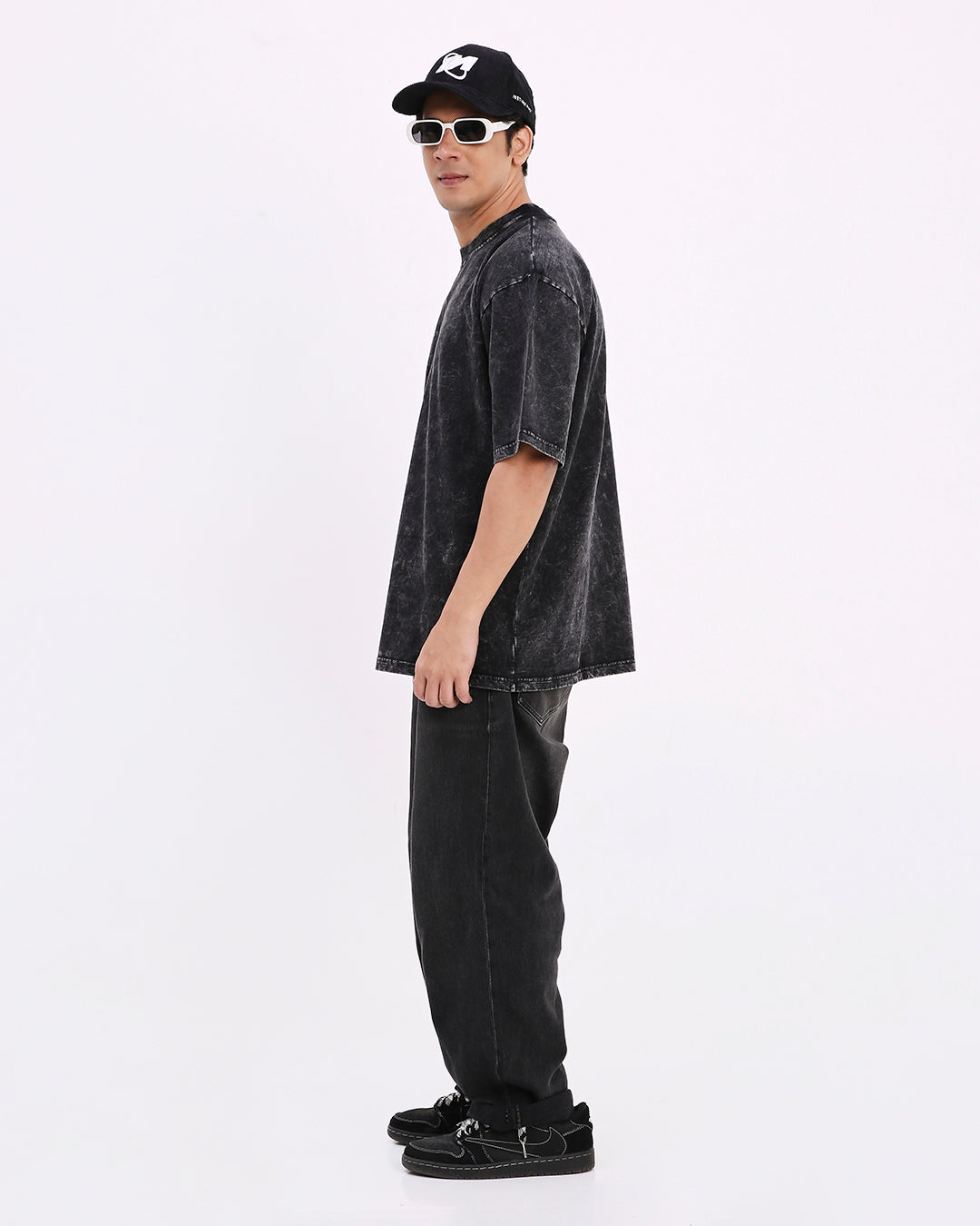 Washed Out Oversized t-shirt (Iron)