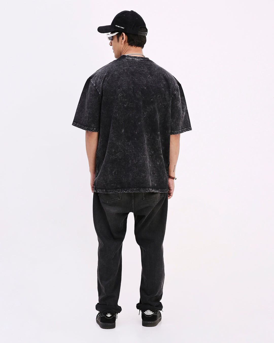 Washed Out Oversized t-shirt (Iron)