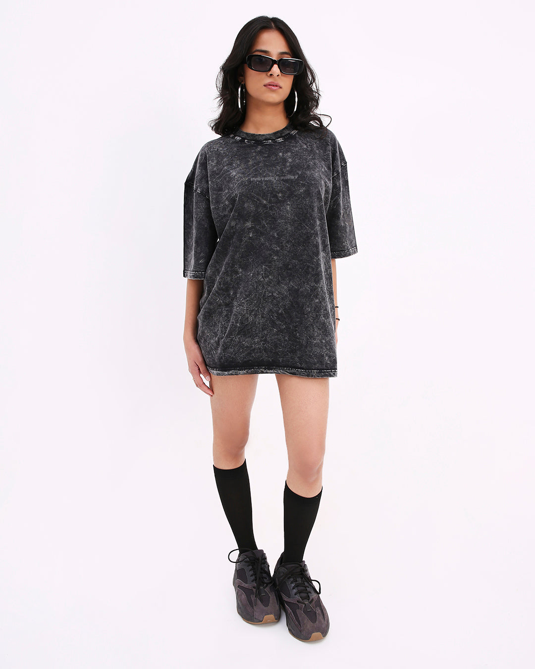 Washed Out Oversized t-shirt (Iron)