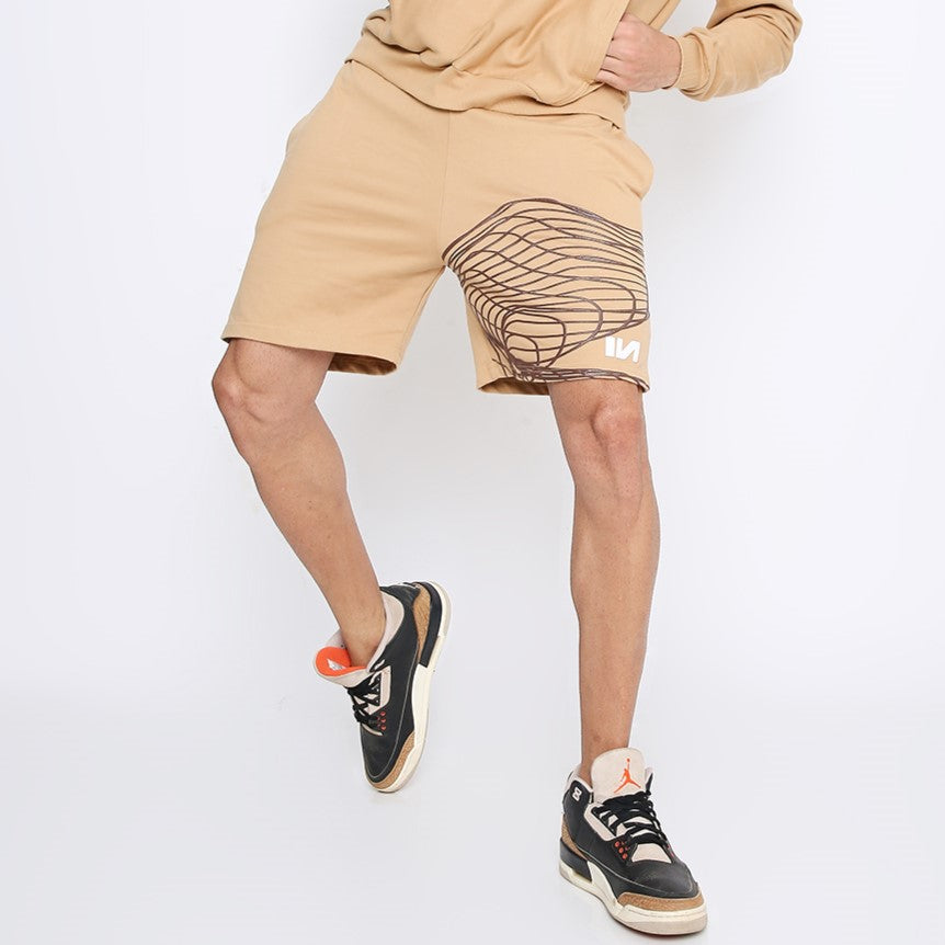 Iced Coffee Oversized shorts