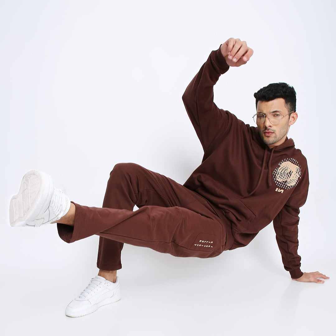 Brown sweatpants