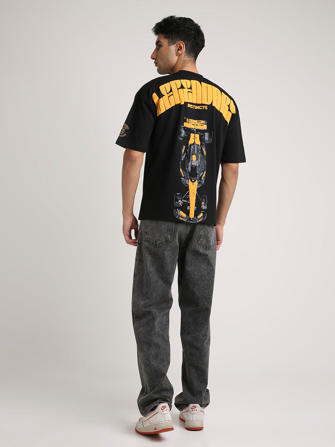 Papaya Ranger - Oversized T-shirt (Black)