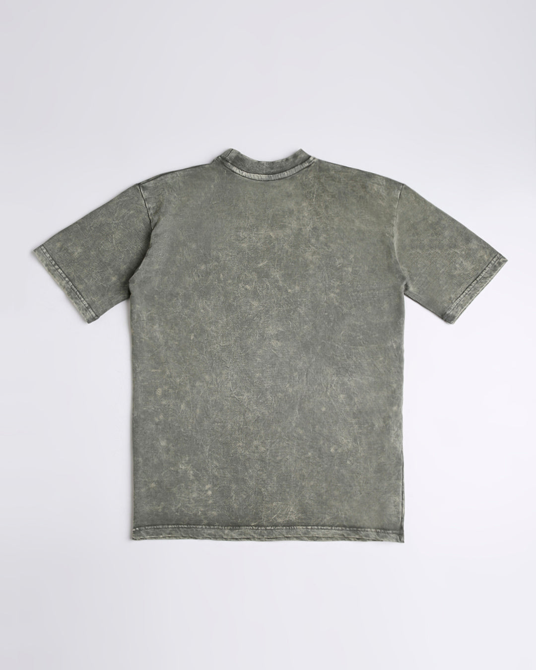 Emerald Washed Out Oversized T-shirt-(Green)