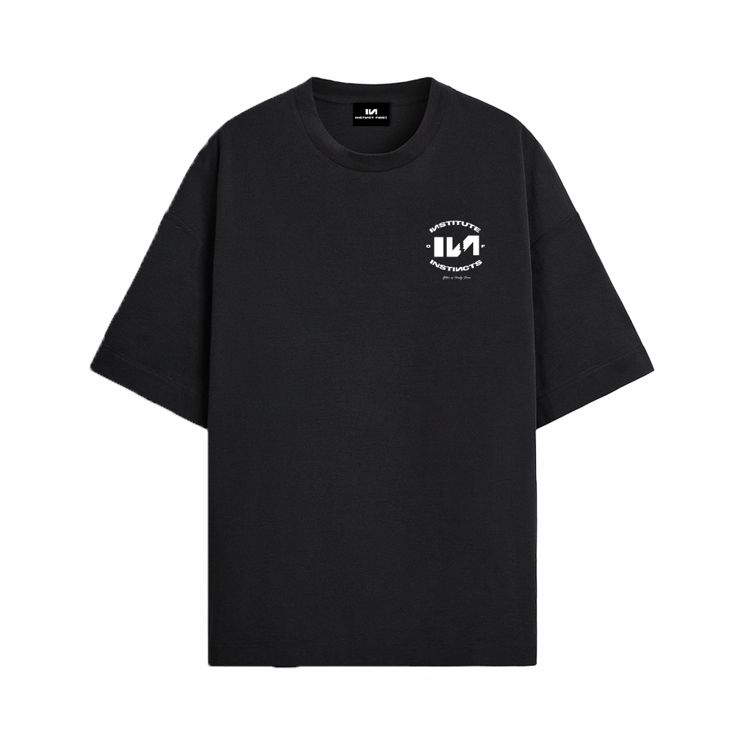 Institute Of Instincts - Oversized T-shirt (Black)