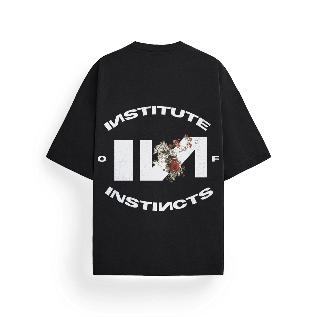 Institute Of Instincts - Oversized T-shirt (Black)