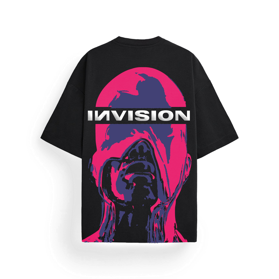 Invision Oversized T-Shirt (Black)