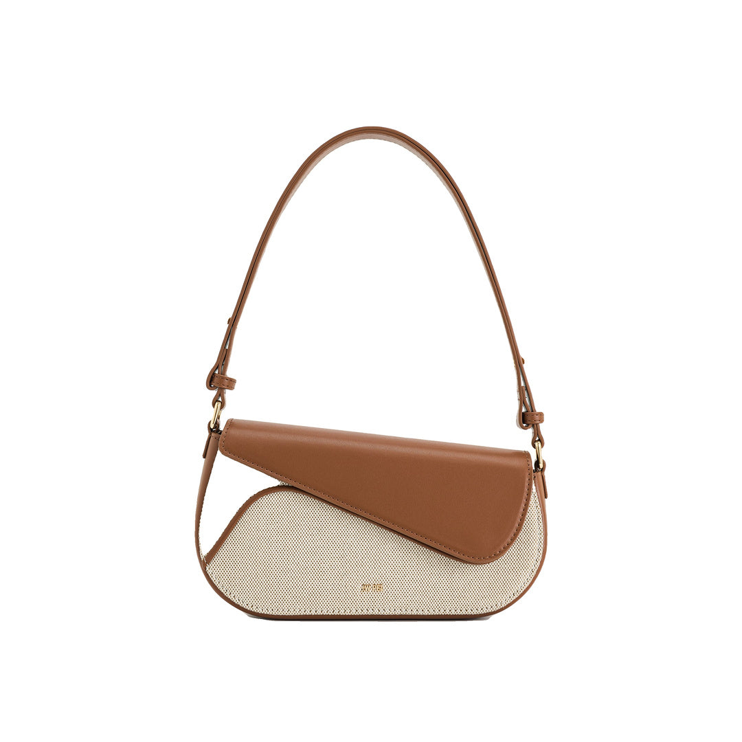 JW PEI Addisyn Shoulder Bag - Brown Canvas