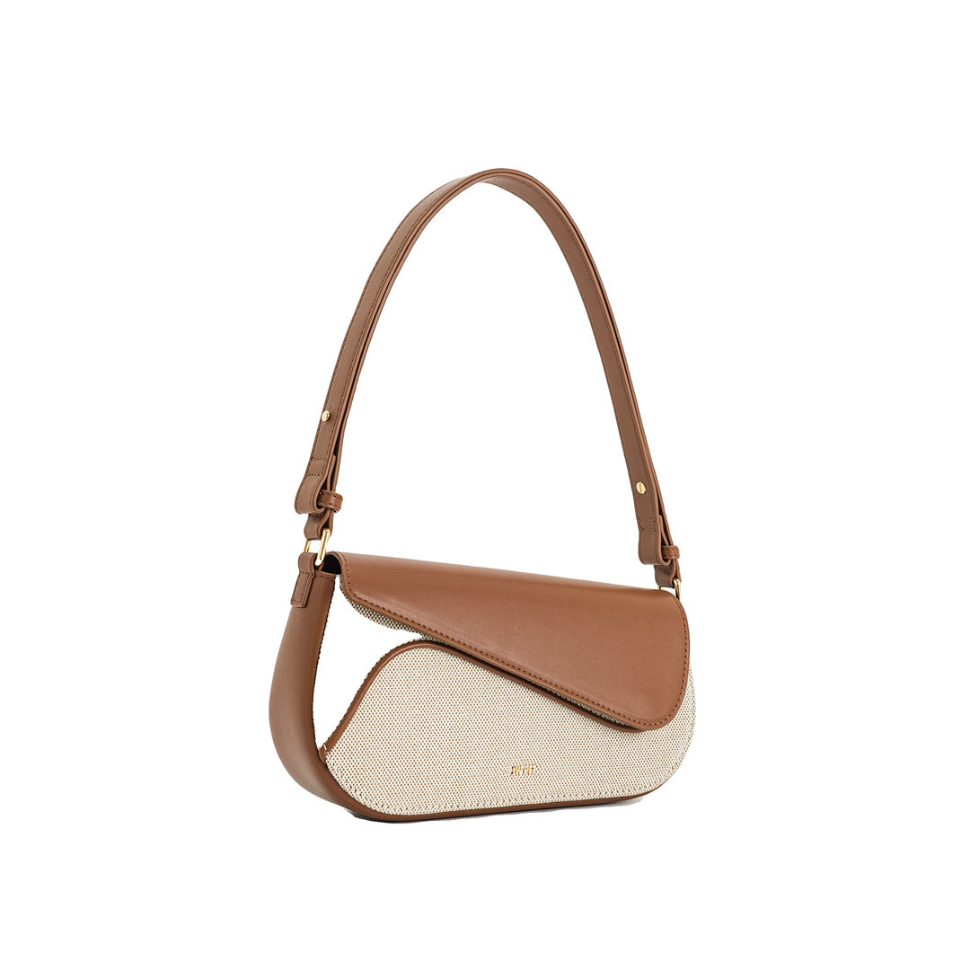 JW PEI Addisyn Shoulder Bag - Brown Canvas