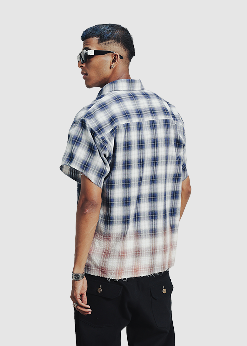 LA check shirt