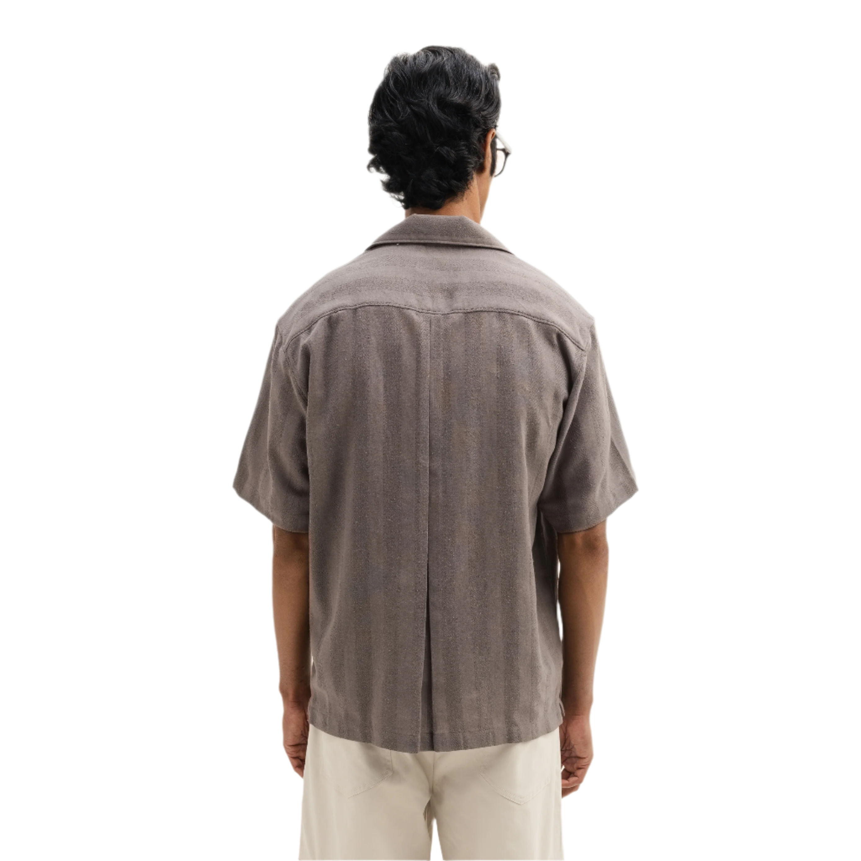 JACQUARD STRIPED SHIRT