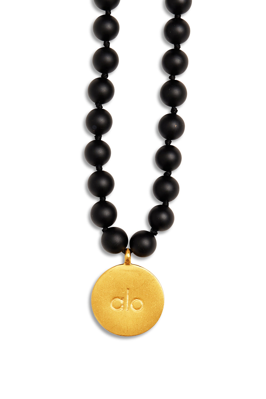 alo Black Onyx Mala Necklace