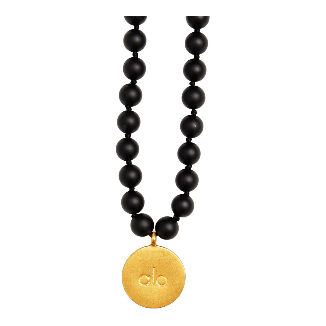 alo Black Onyx Mala Necklace