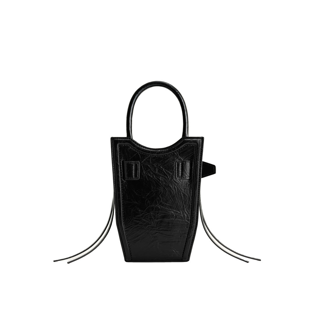 JW PEI FEI Crushed Straps Phone Bag - Black