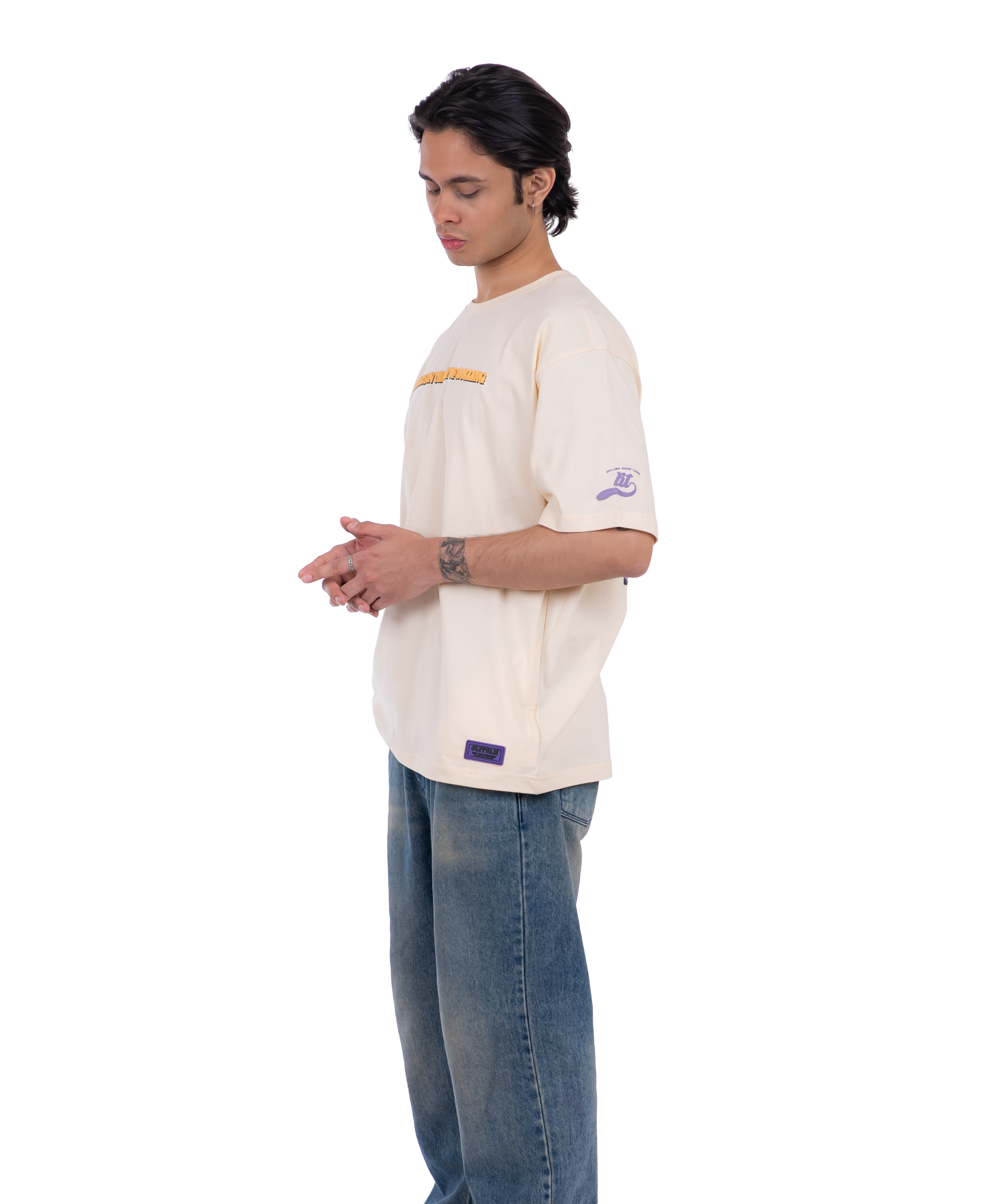 ROLL CREW T-SHIRT