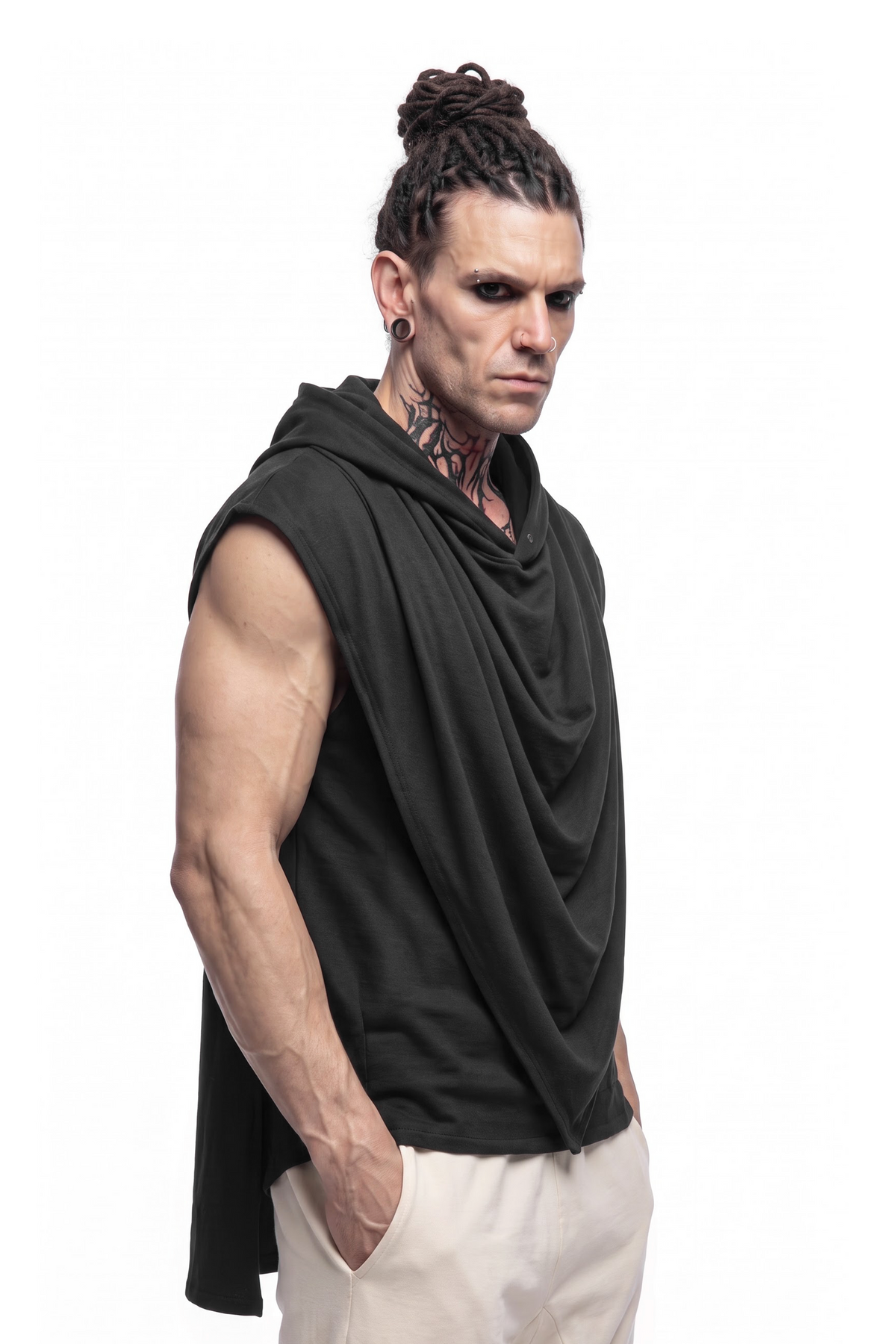 Karma Draped Hoodie