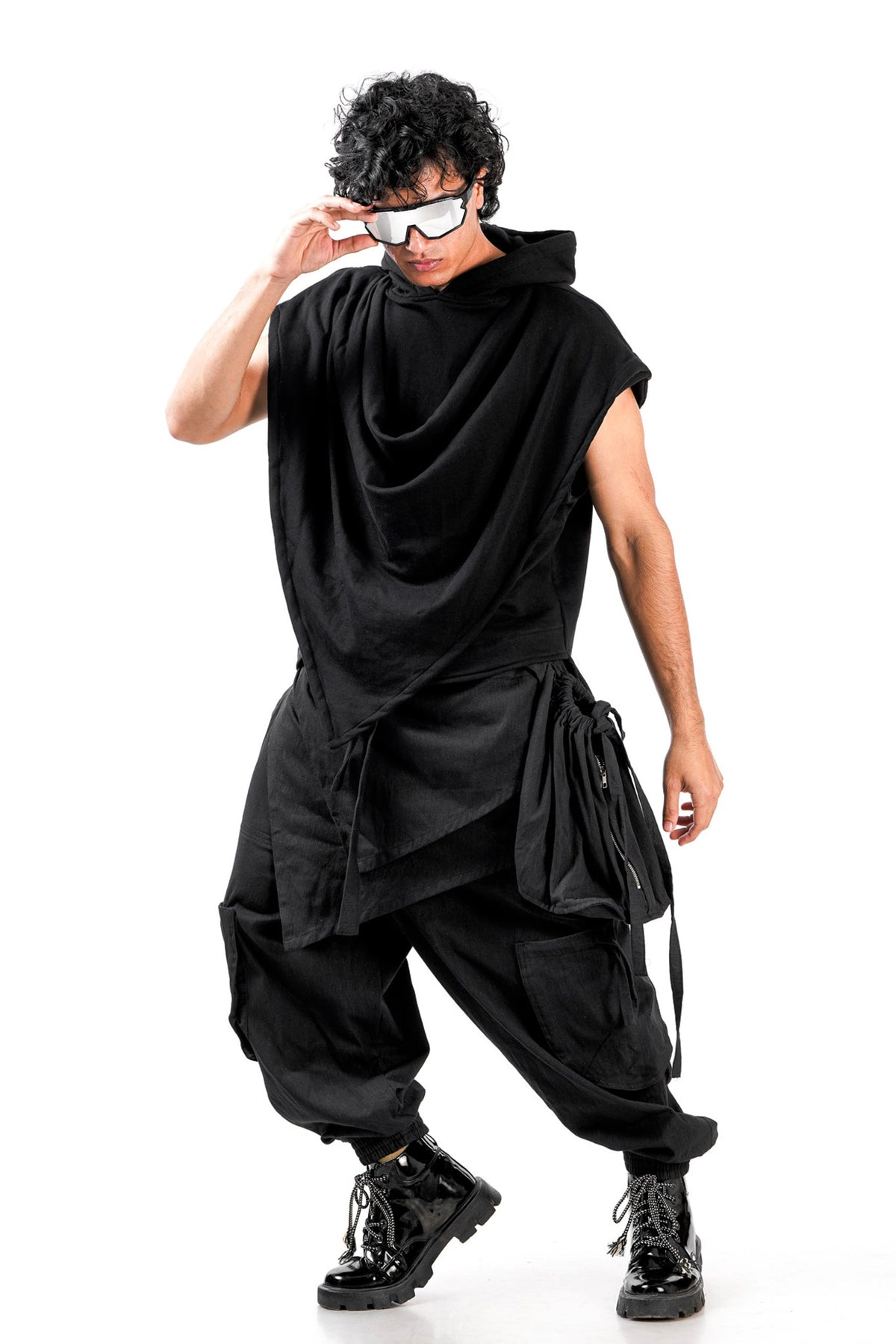 Karma Draped Hoodie