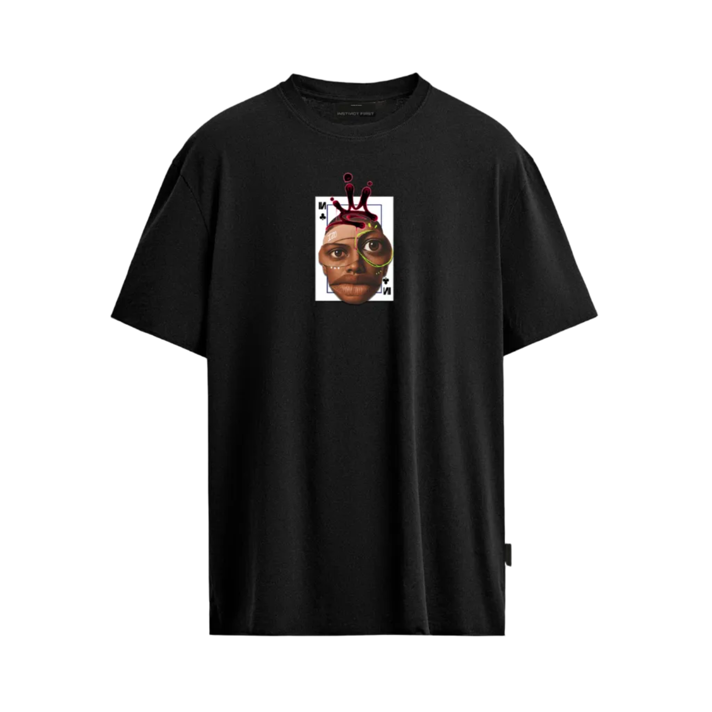 King of Instincts - Relaxed Fit Tshirt (Black)