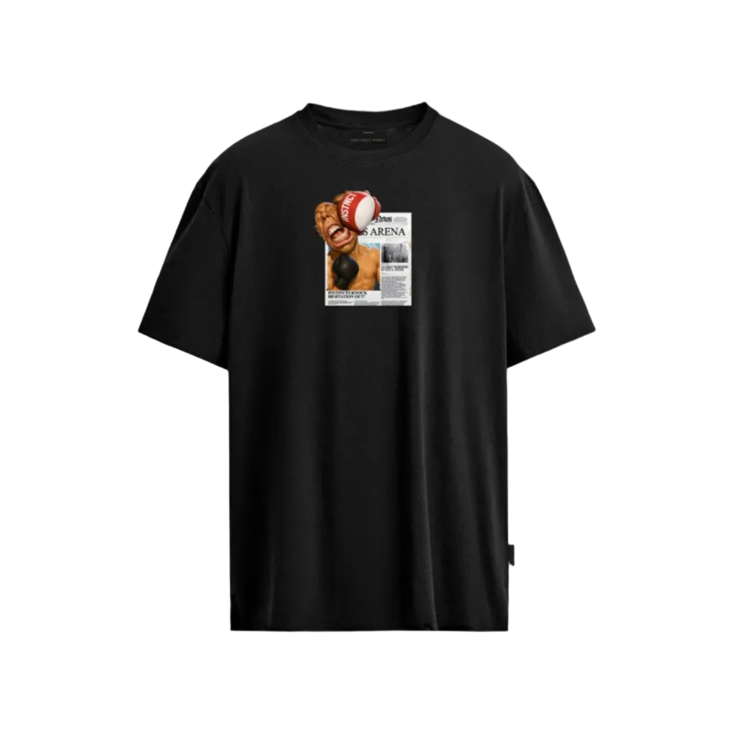 Knockout - Relaxed Fit Tshirt (Black)