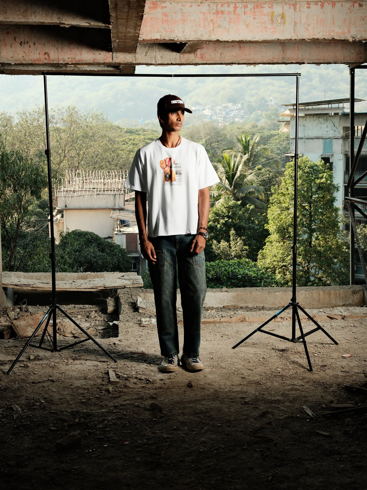 Knockout - Relaxed Fit Tshirt (White)