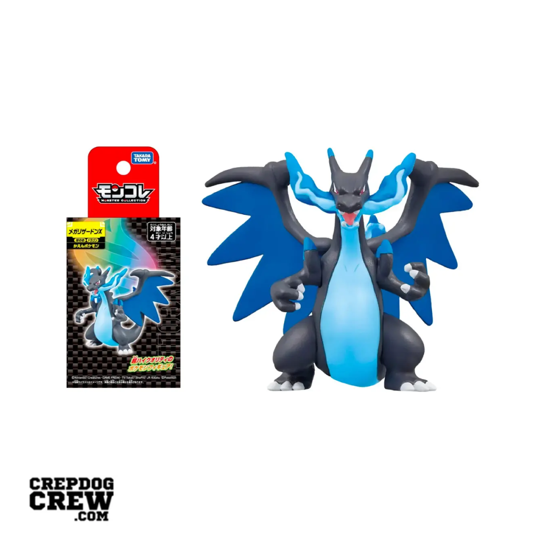 POKEMON MONCOLLE MEGA Charizard X Figura MS-51 Takara Tomy Giappone EUR POKEMON MONCOLLE MEGA Charizard X Figura MS-51 Takara Tomy Giappone EUR
