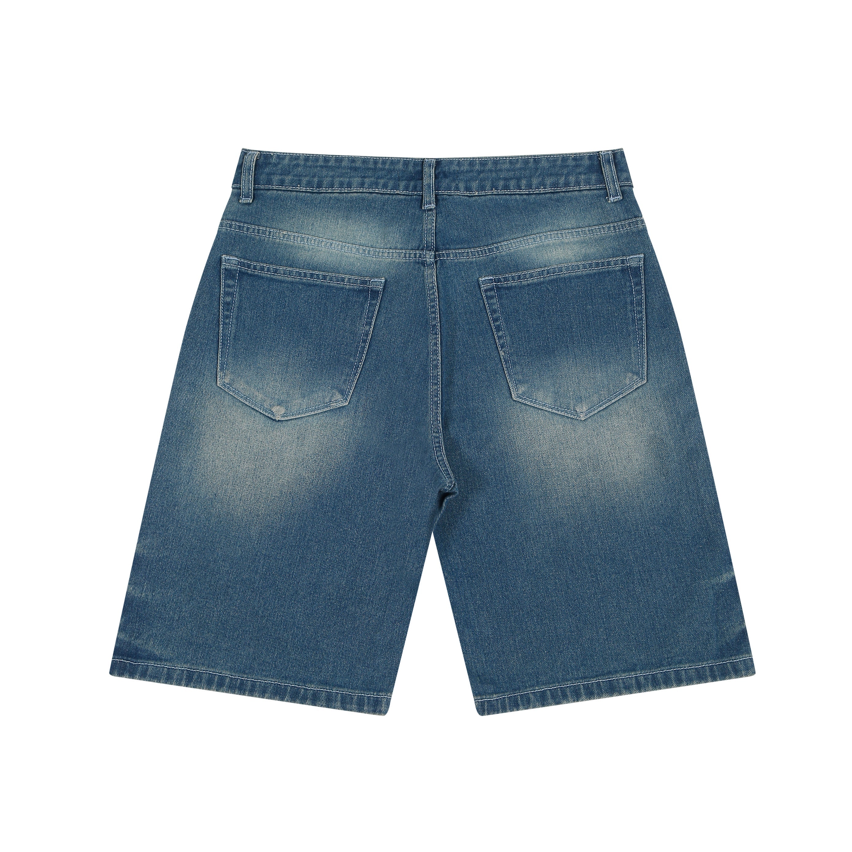 Washed Jorts Light Blue