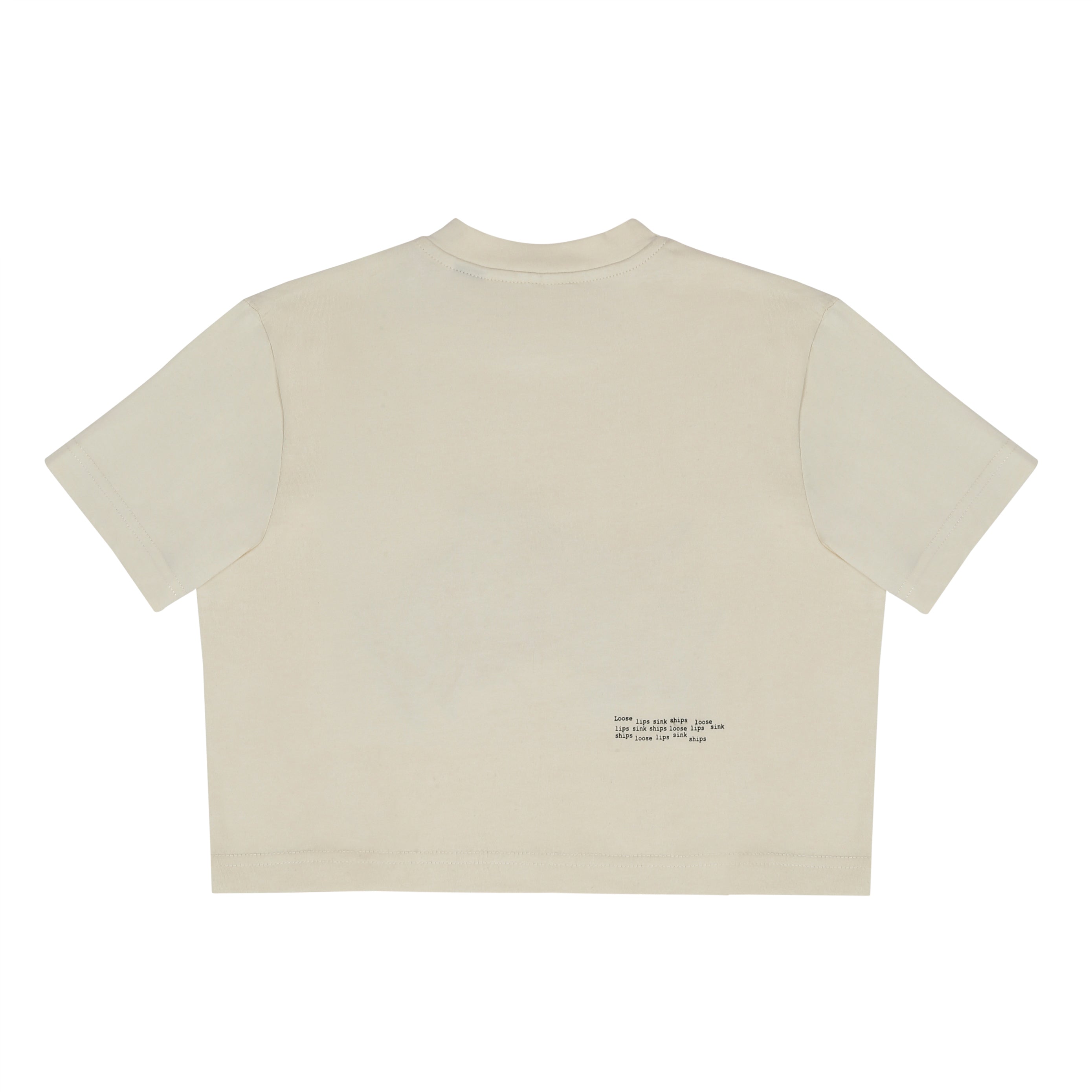 'LOVE FREQUENCY' CROPPED TEE